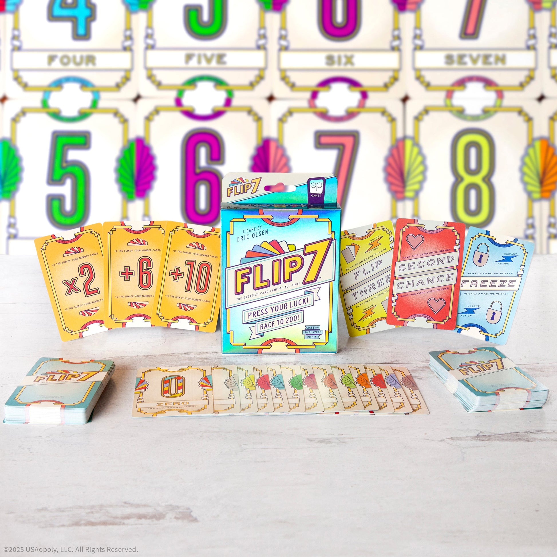 Flip 7™ - 2nd Edition Game Cards