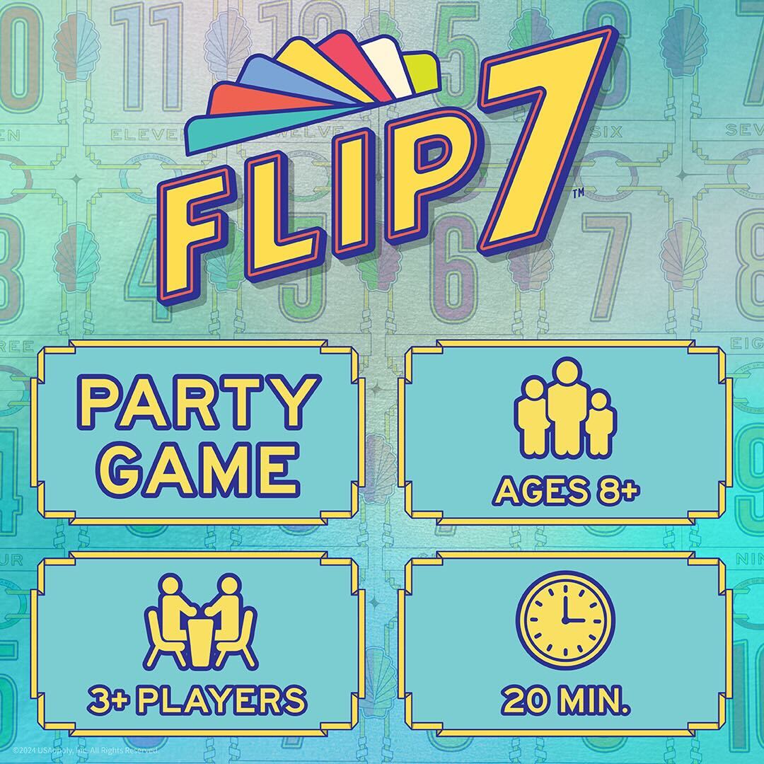 Flip 7™ - 2nd Edition Game Cards